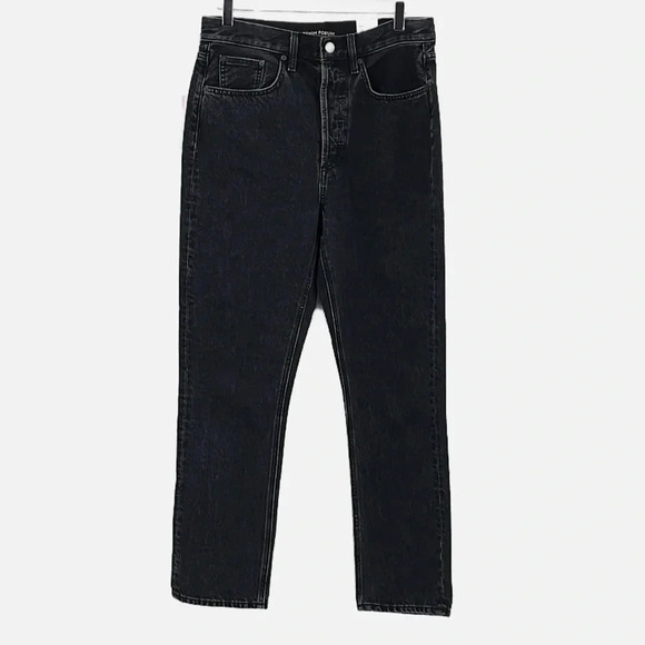 Denim Forum The Dillon High Rise Slim in Black Eyeliner - NEW - Size 29 - Picture 2 of 12